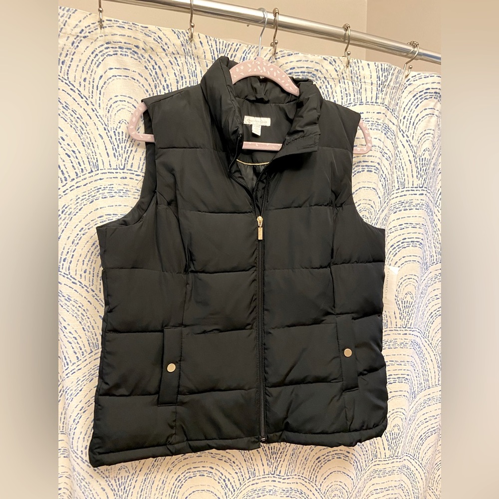 Charter club puffer vest, from Macy’s